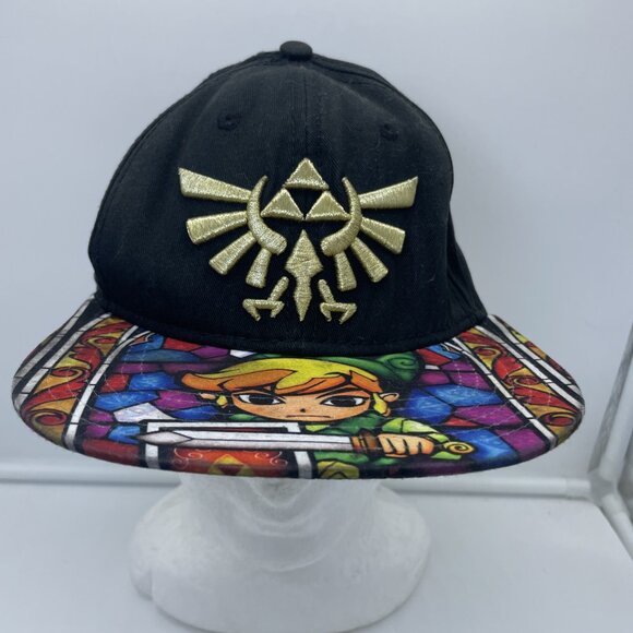 Nintendo The Legend Of Zelda - Skyward Sword Snapback Hat Flat Bill Men Cap - Picture 1 of 11